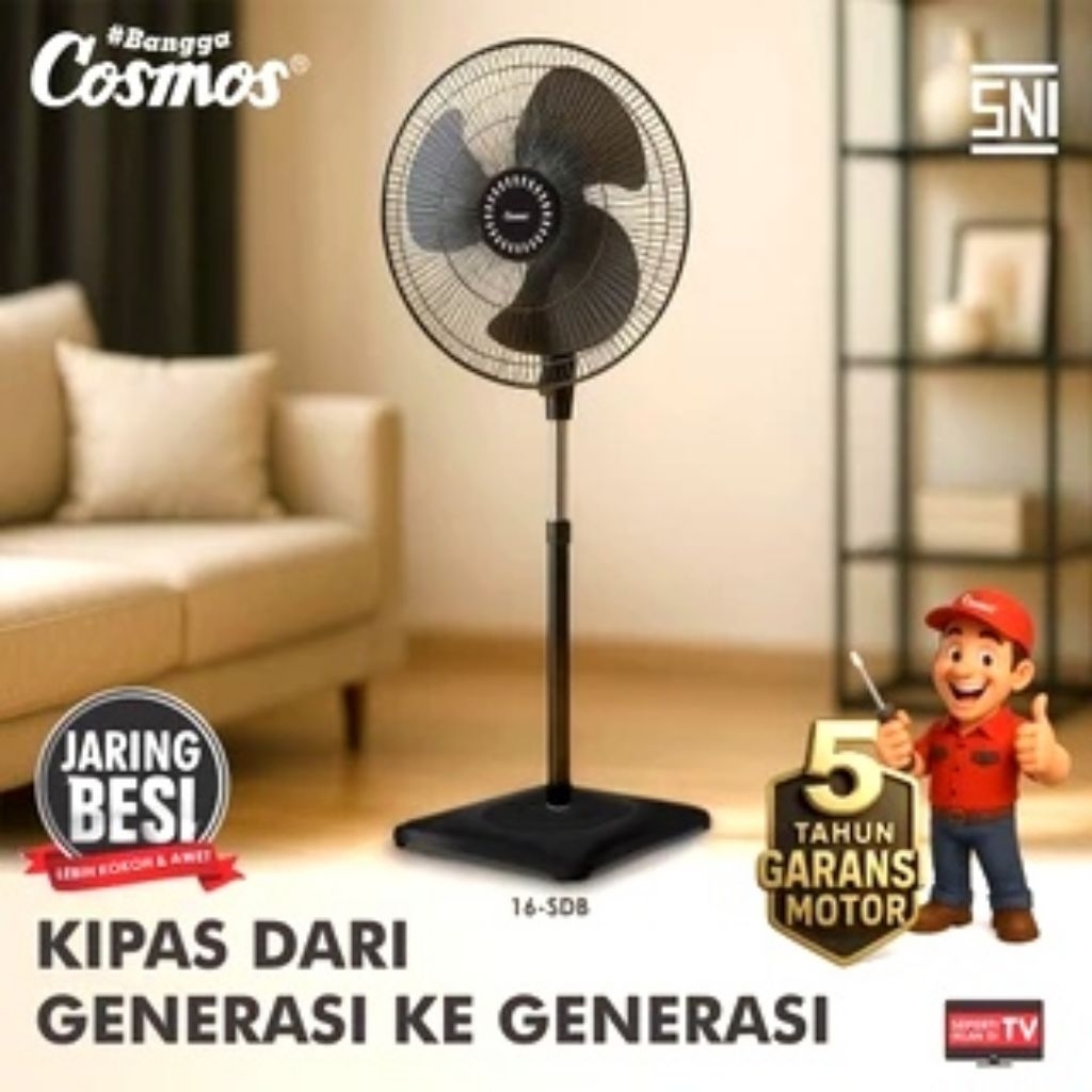 Kipas angin cosmos 16 SDB / kipas berdiri cosmos / standfan cosmos 16SDB