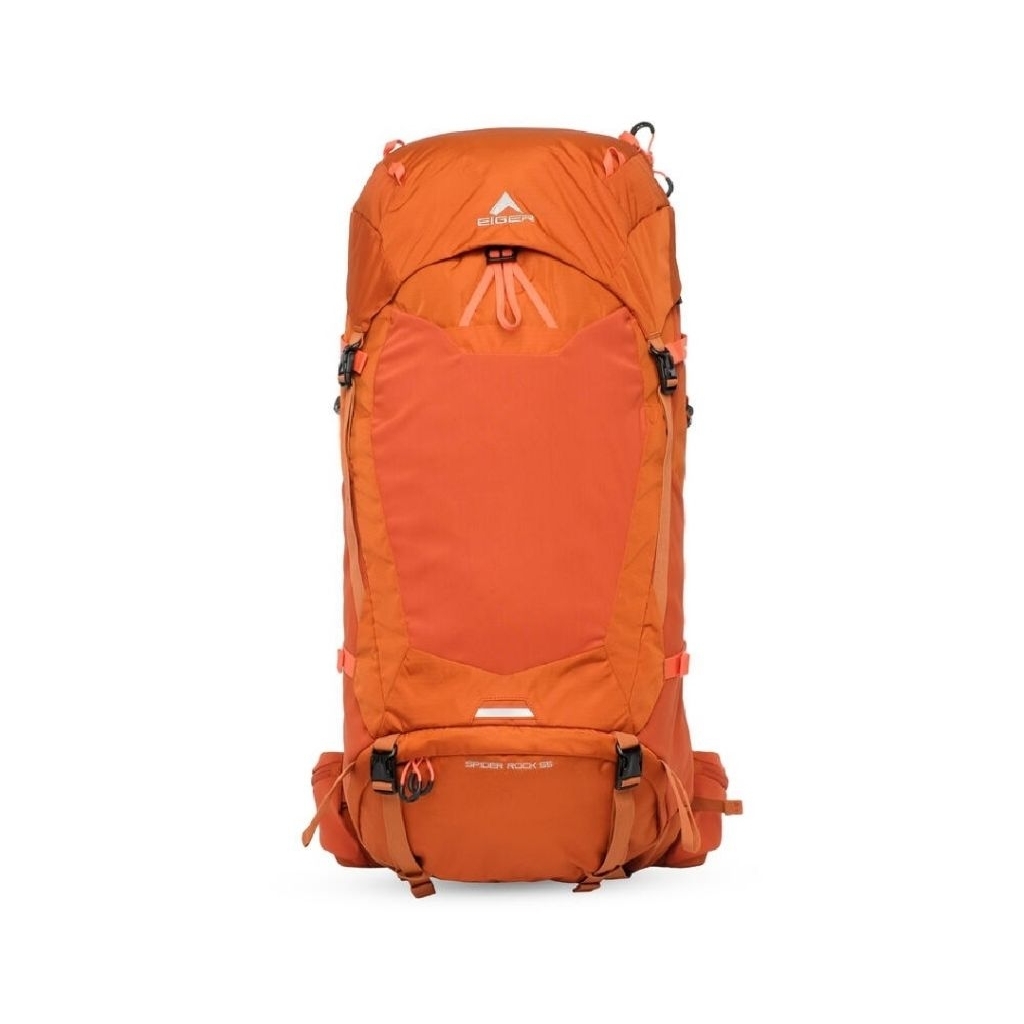 Tas Keril EIGER89 Spider Rock 55L Carrier Pendaki Gunung Outdoor