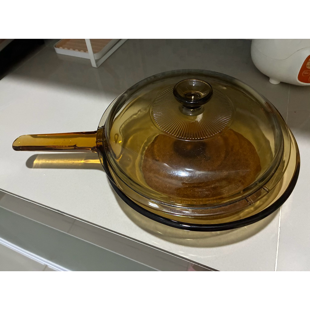 preloved visions skillet 23cm+tutup