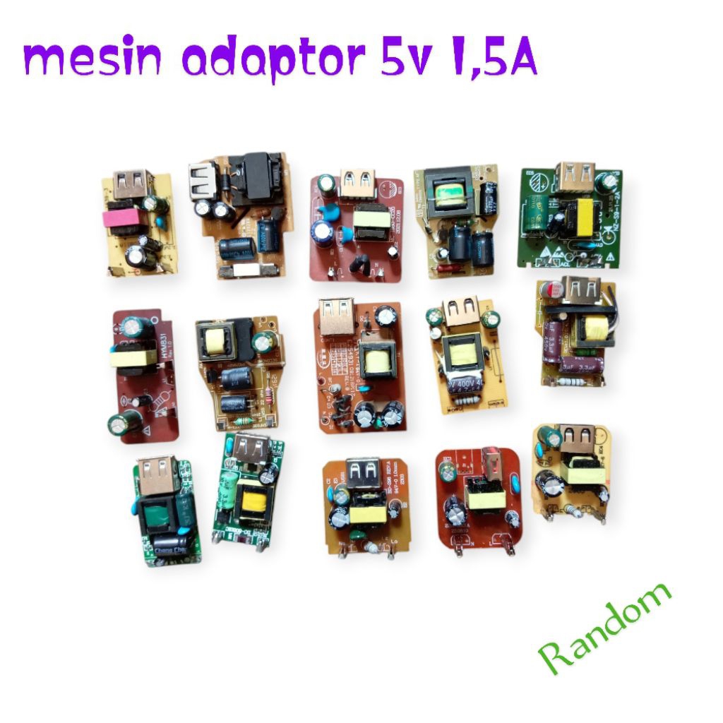 modul adaptor 5v 1.5A siap pakai