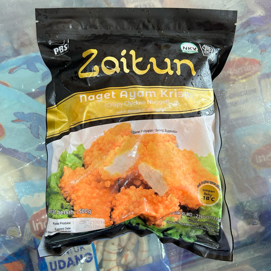 

Zaitun Nuget Ayam Krispy 500 gr