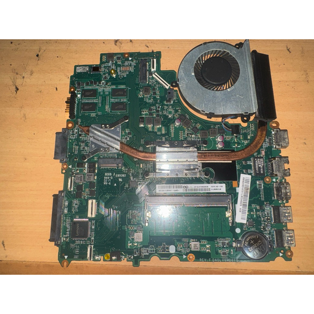 mainbord lenovo V510-14IKB core i5 gen7 keadaan mati