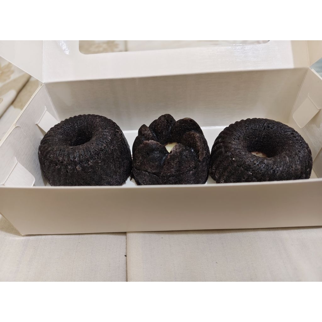 Bolu Ketan Hitam Keju Lumer Mini Size