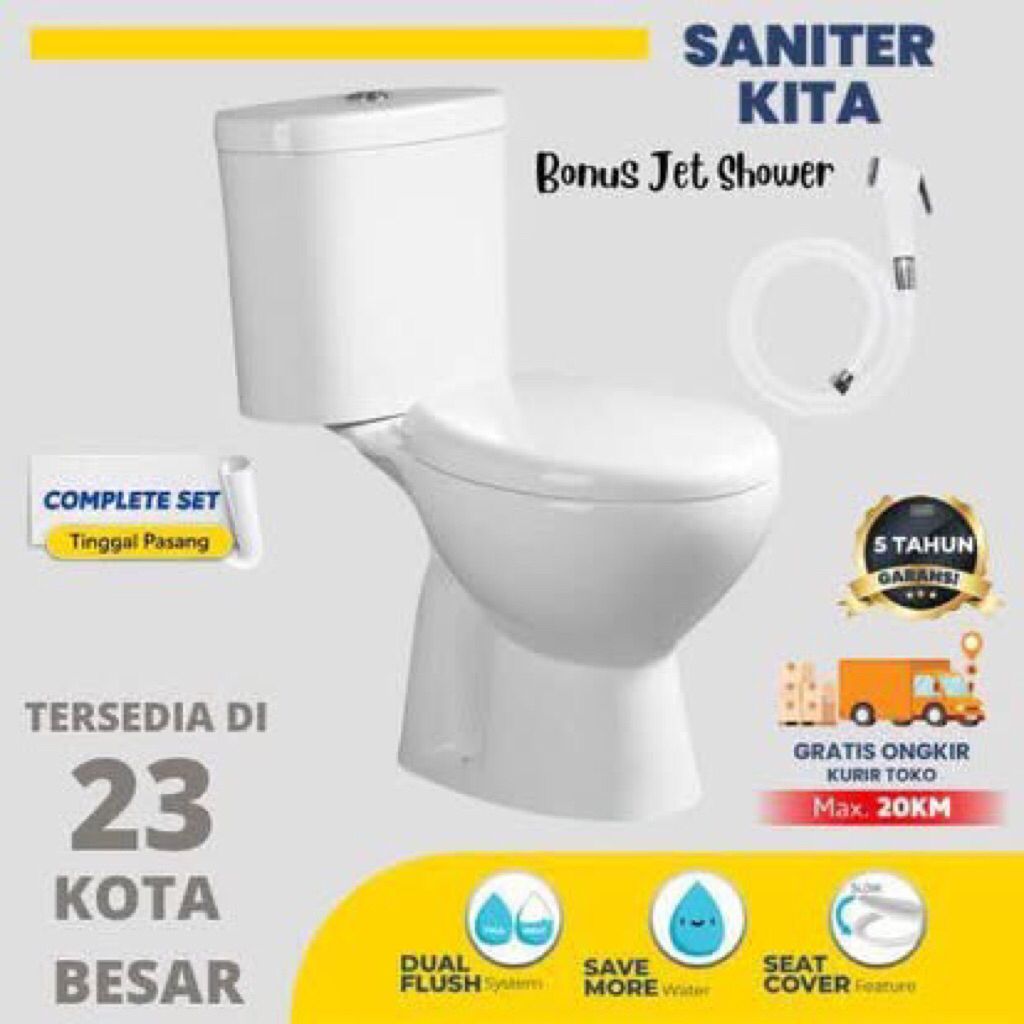 Kloset Duduk Otomatis Tidy