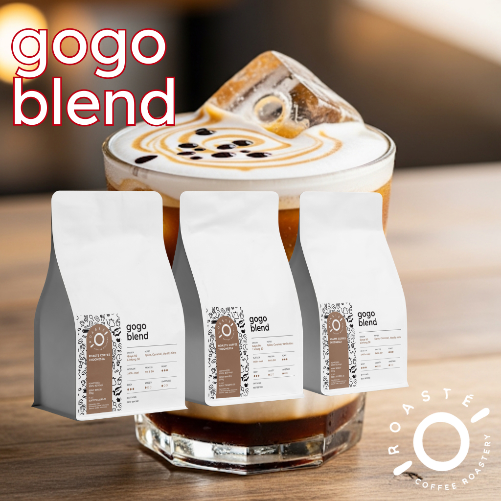 

Gogo Blend 500gr - Kopi Arabika Gayo Lintong House Blend Espresso