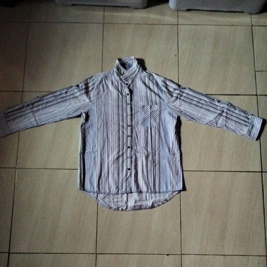 Kemeja cewek lengan panjang