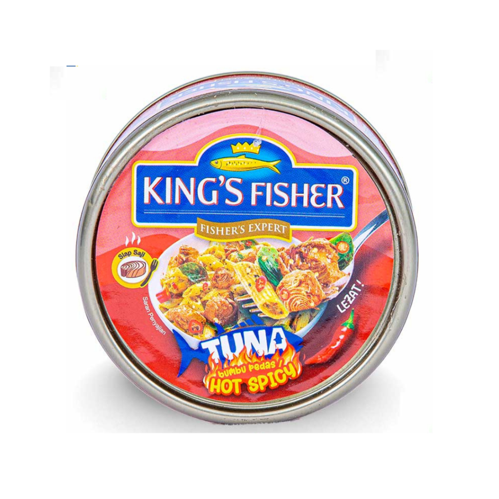 

Kings Fisher Tuna Pedas 170gr – Tuna Suwir dengan Sensasi Pedas Menggugah Selera