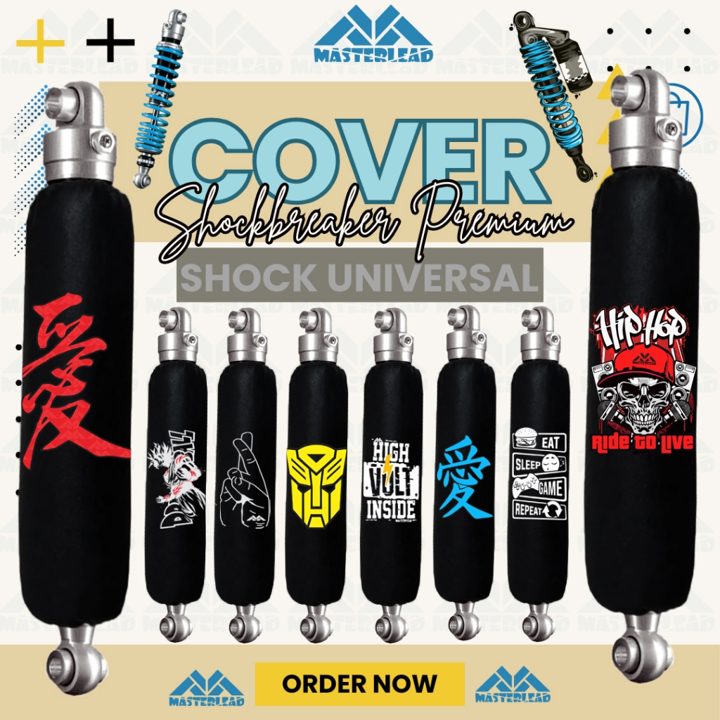 Sarung Shock Grand Filano Lexi Mio Sporty M3 J Beat Deluxe Vario Stylo GT Xeon Cover Shock Fazzio Fr