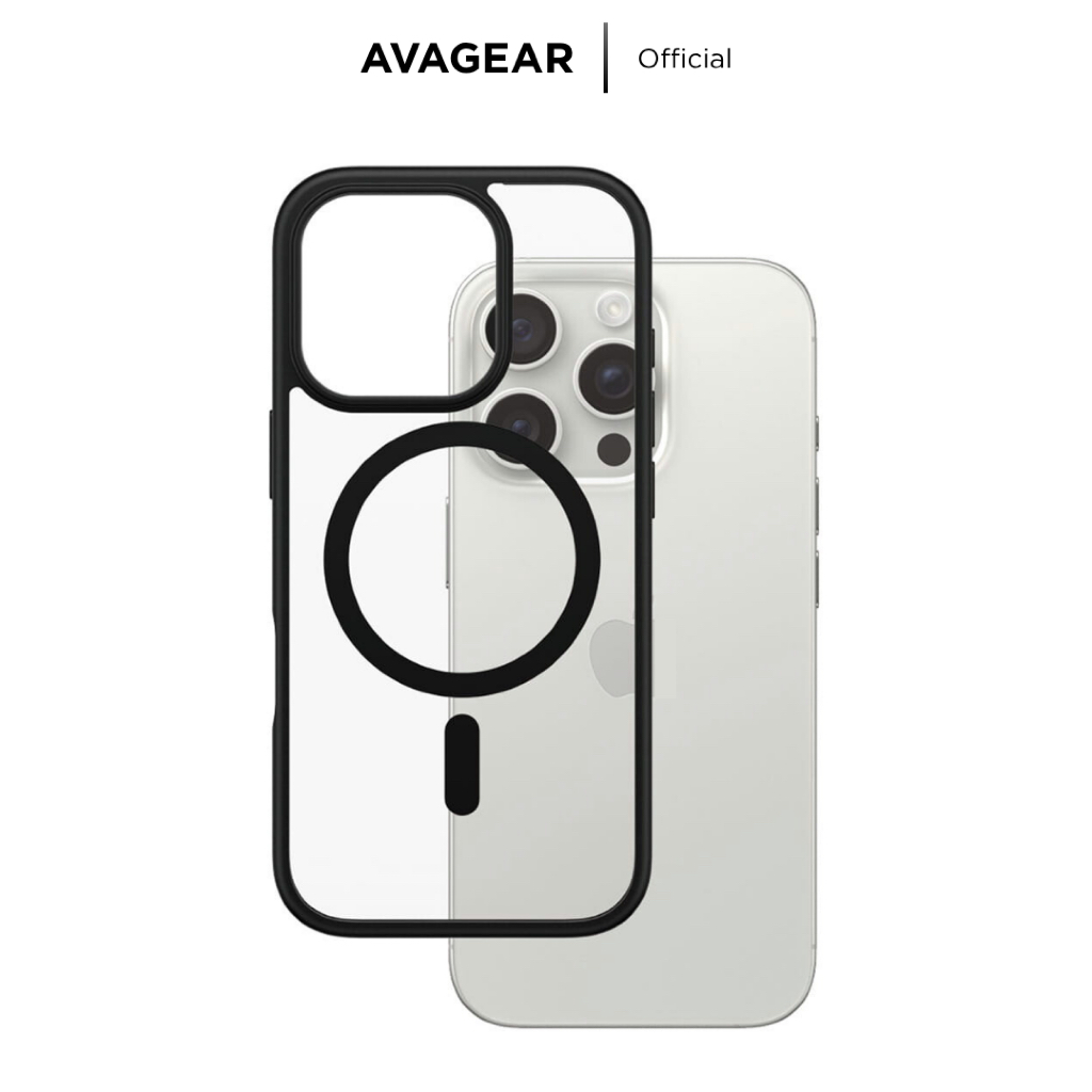 Clear Magsafe Anti Yellow iPhone 7 - 17 Pro Max Combination TPU + Acrylic Miitary Grade Protection