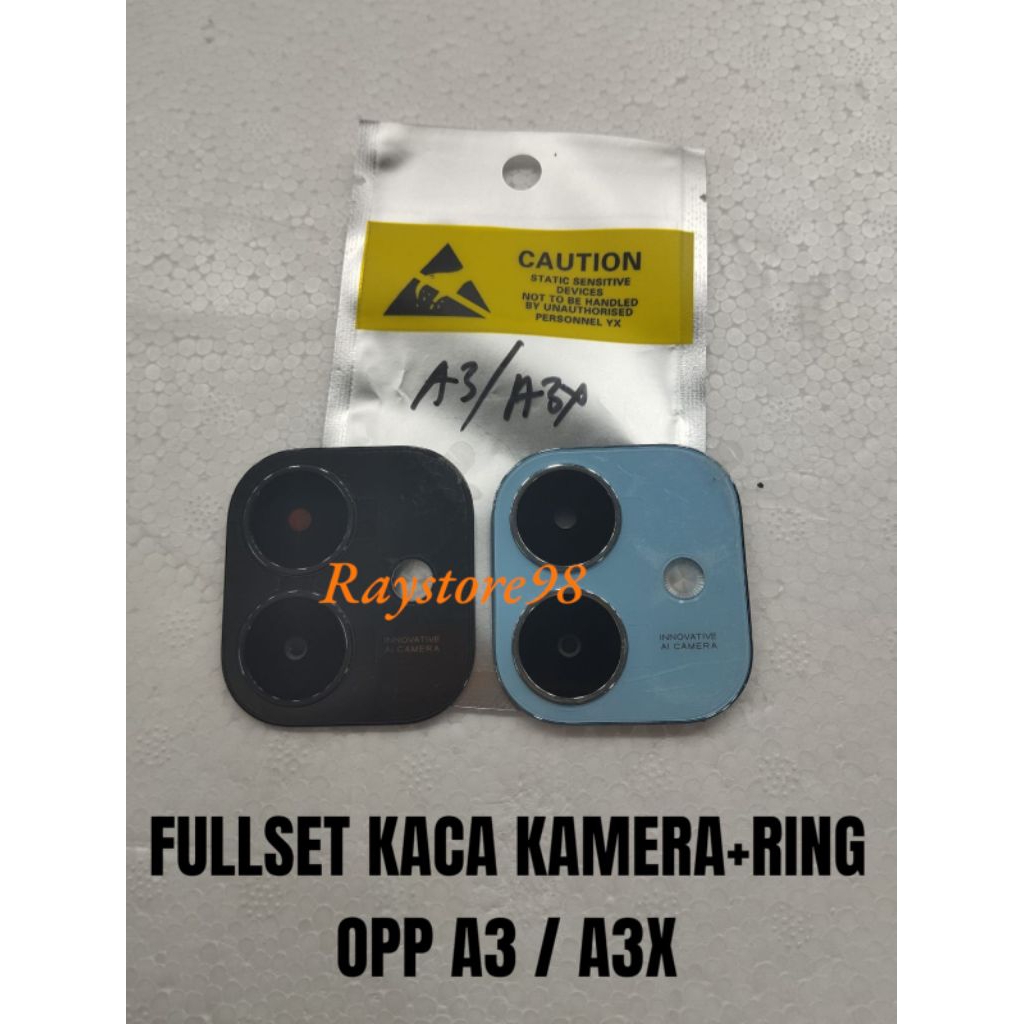 Kaca Camera Opo A3 / A3X FULSET RING Kaca Kamera Belakang