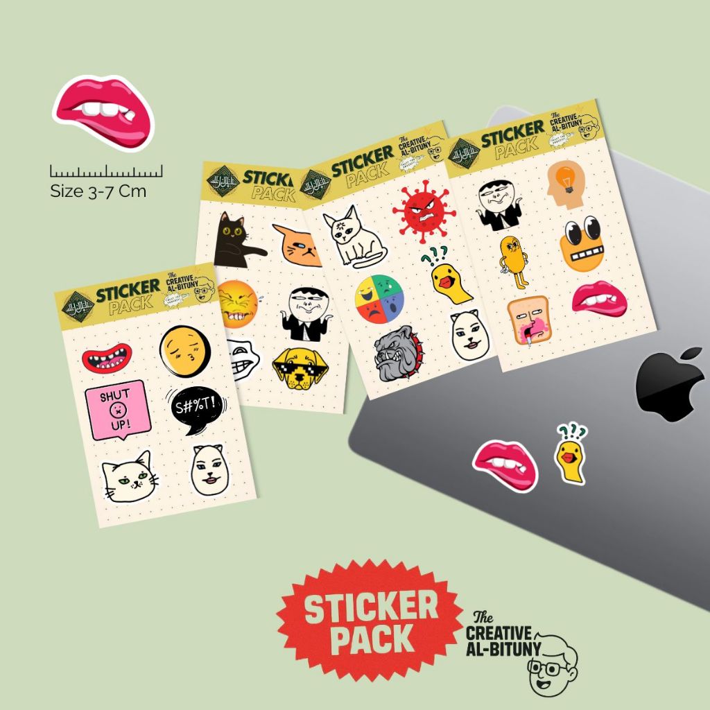 

Stiker Pack Hight Quality - Meme Cute Vol 1