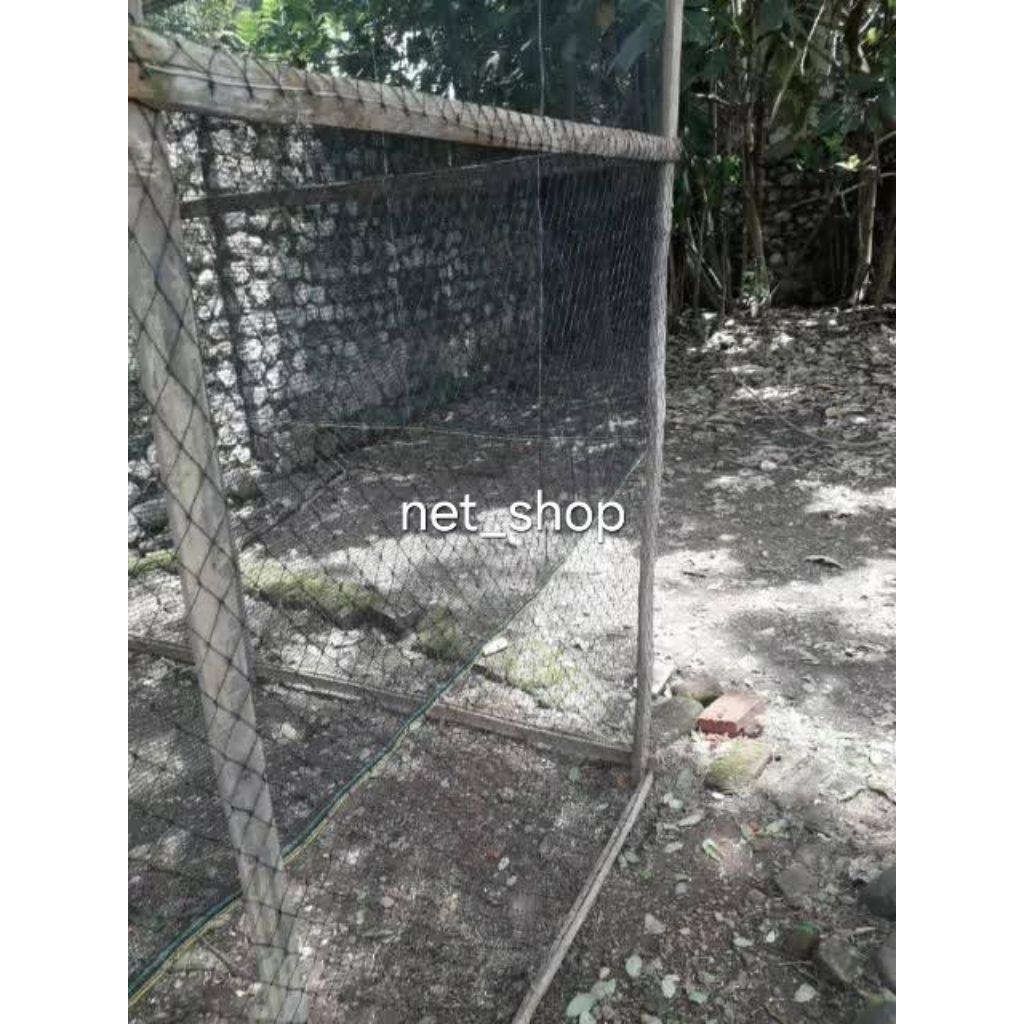 Jaring Pagar Nilon HDPE 2 Meter x 100 Meter untuk Kandang Kebun Halaman Tambak Ikan