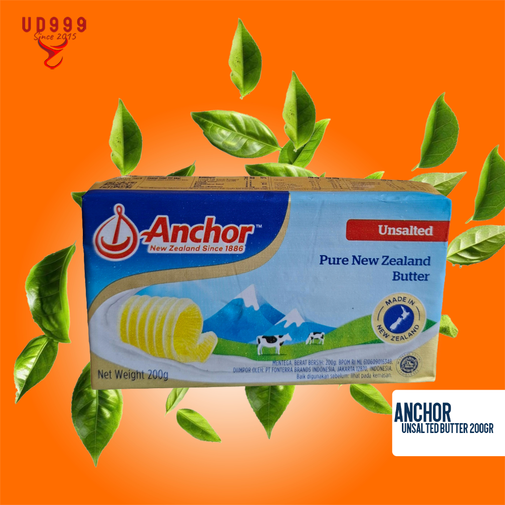 

UNSALTED BUTTER ANCHOR 200GR