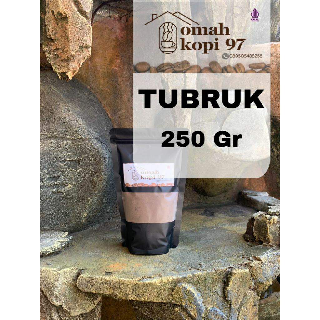 

Bubuk Kopi Tubruk 250gr Khas Jawa Timur rasa mantab