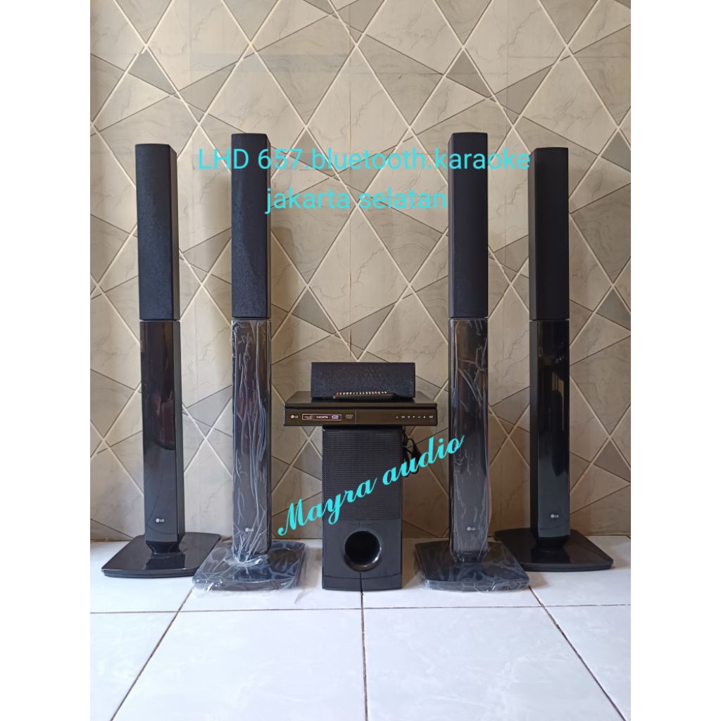 Bluetooth.Home theater LG 5.1 chanel. LHD 657