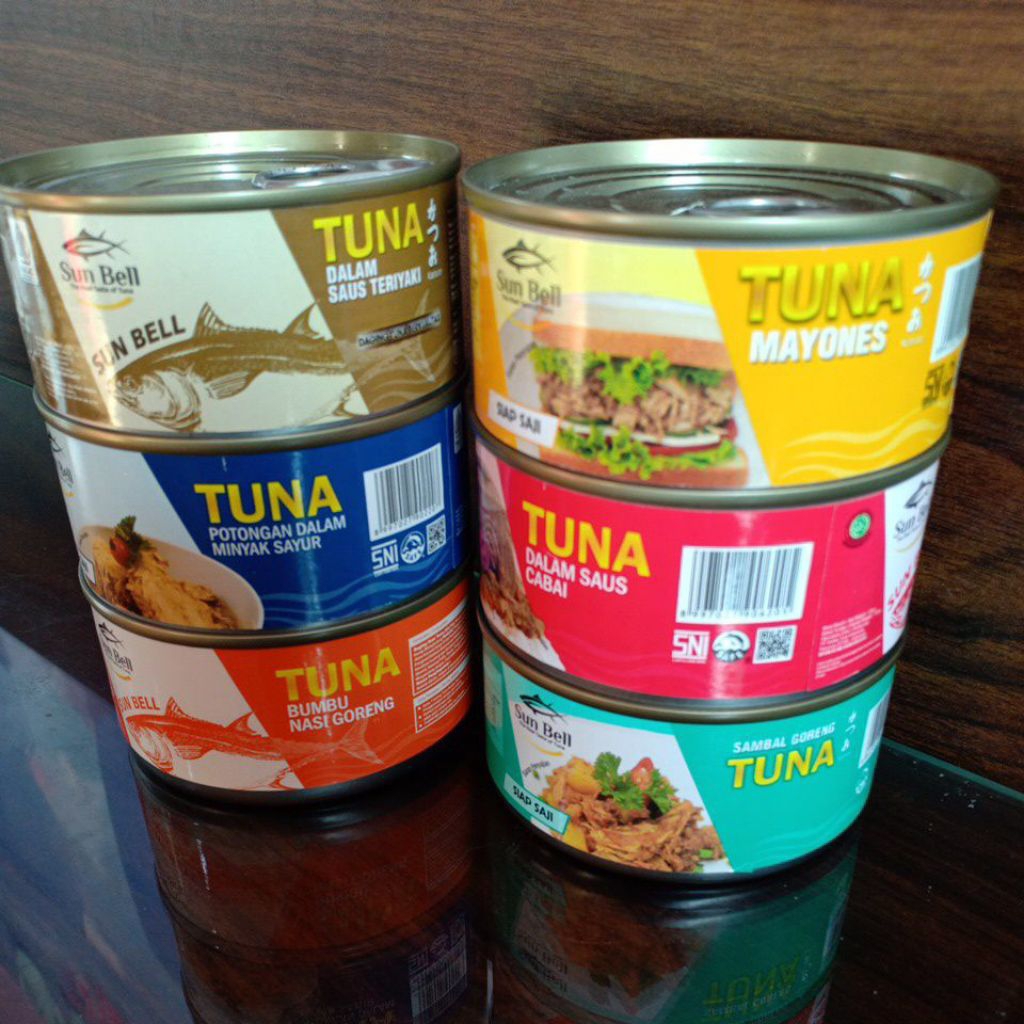 

Sun Bell tuna kaleng Halal