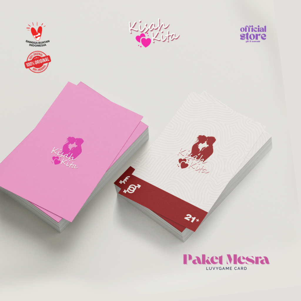 Kartu Permainan Pasangan Suami Istri – Paket Mesra / Kartu Permainan Pasutri / Couple Game Card