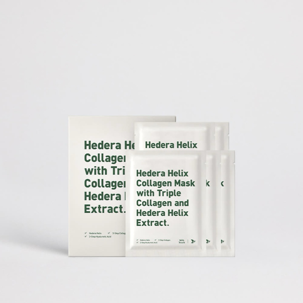 Milk Touch Hedera Helix Collagen Mask with Triple Collagen & Hedera Helix Extract 5 pcs