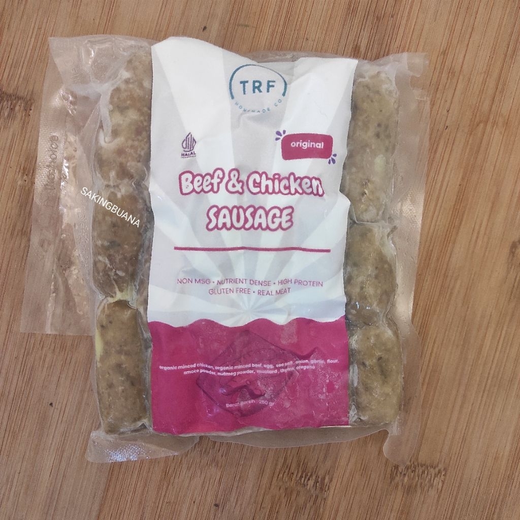 

Beef & Chicken Sausage - TRF Homemade