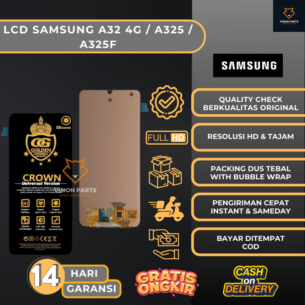 LCD SAMSUNG A32 4G / A325 / A325F ORIGINAL PRESISI HIGH QUALITY