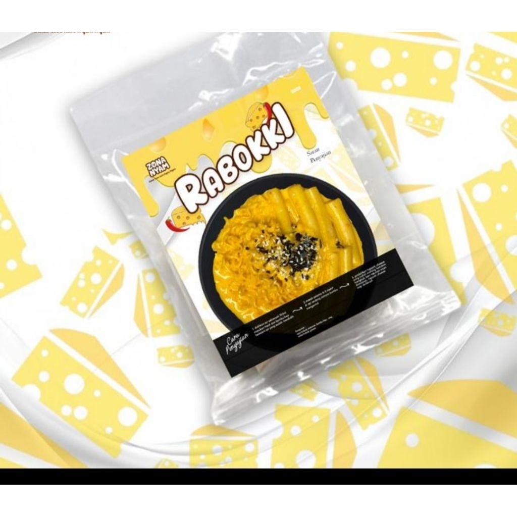 

rabokki/tappokki +mie keju/tappoki cheese