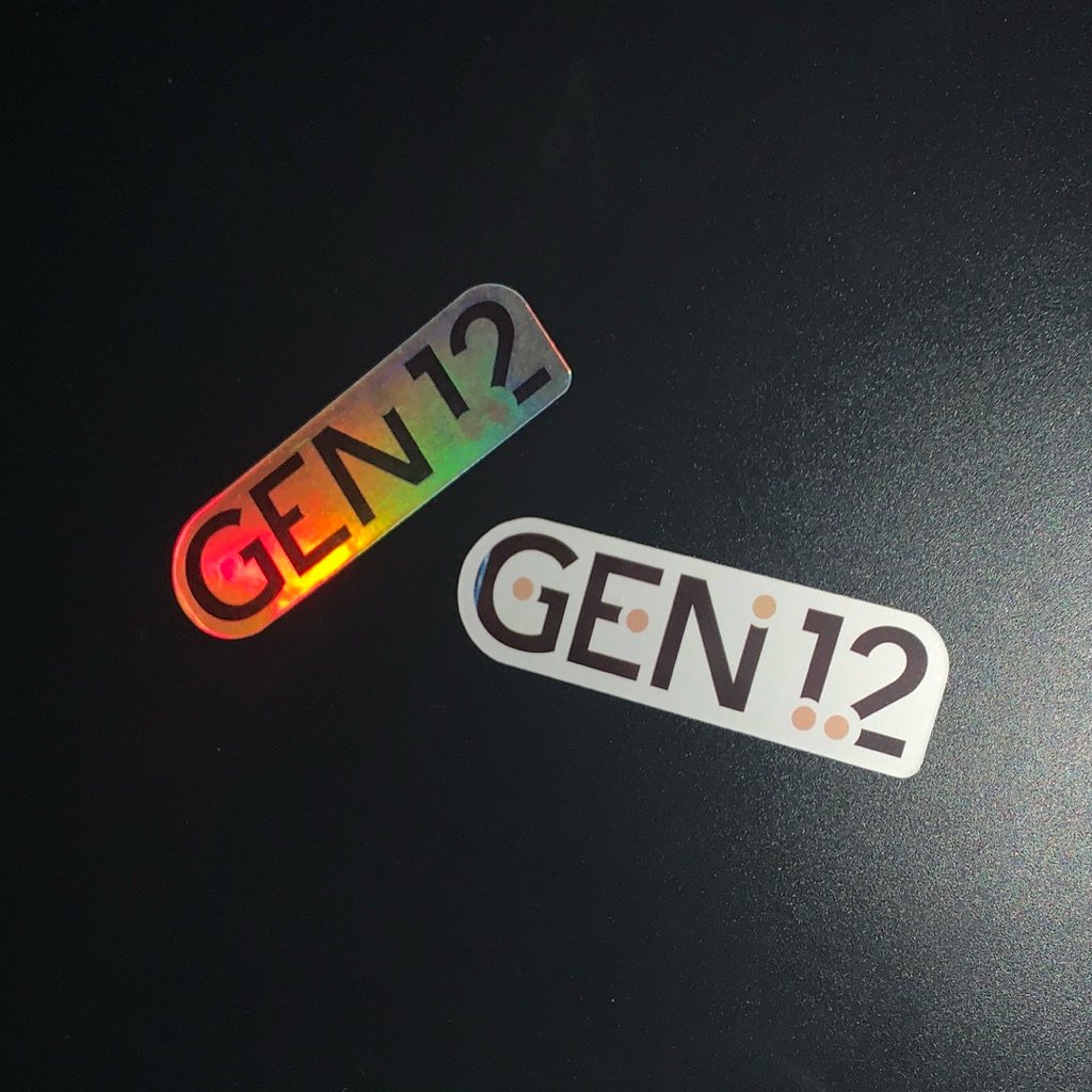 

Sticker Stiker JKT48 Generasi 12 Gen 12 Vinyl Hologram