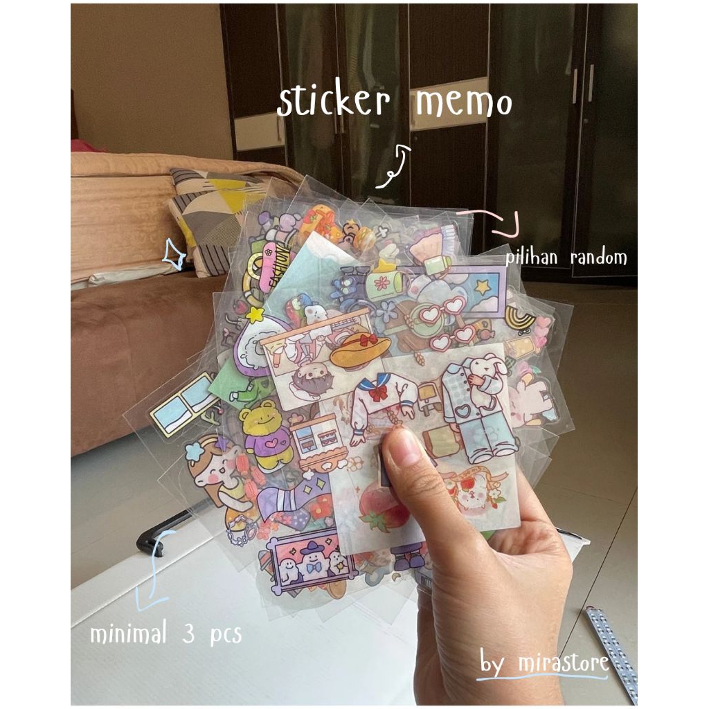 

sticker momo 1 pcs | sticker waterproof kore tumbler aesthetic cute | sticker anak anak lucu | stick r journaling korea