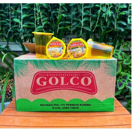 

Minyak Goreng GOLCO Gelas 180ml Isi 48Pcs / 1Karton