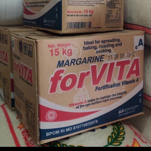 

FORVITA MARGARINE 15 KG / MARGARINE FORVITA KEMASAN DUS 15 KG
