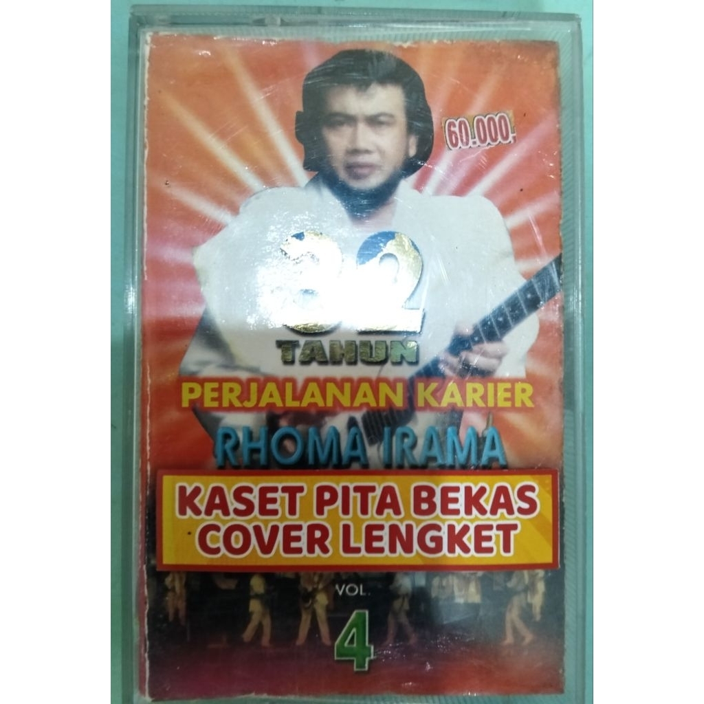 kaset pita bekas dangdut Rhoma irama vol 4