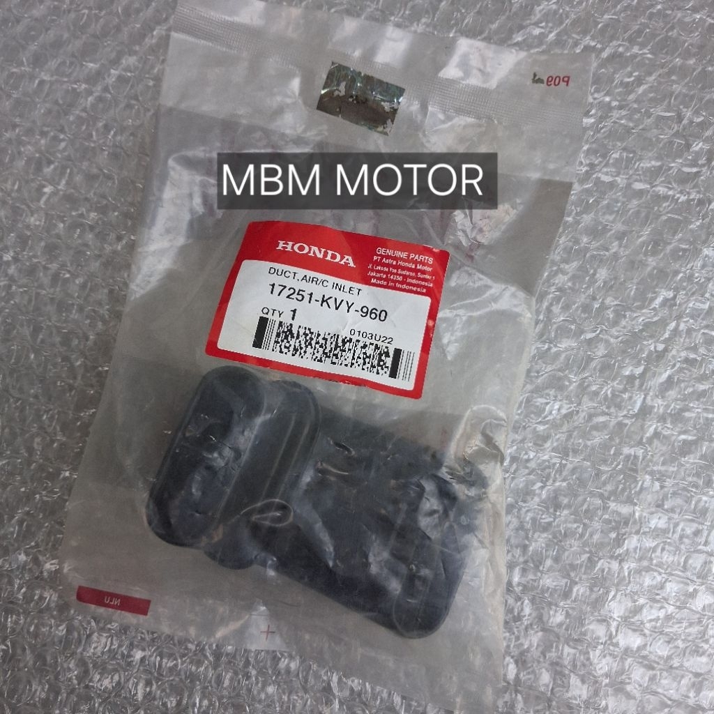 KARET BOX FILTER UDARA BEAT SCOOPY KARBU CARBU LAMA DUCK AIR INLET 17251-KVY-960