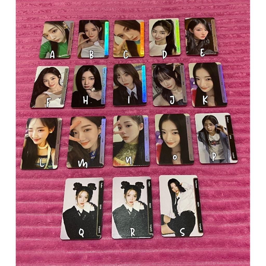 Official tripleS Objekt Sohyun Yooyeon Nakyoung Xinyu Yooyeon LOVElution EVOLution SCO Objekt Scanne