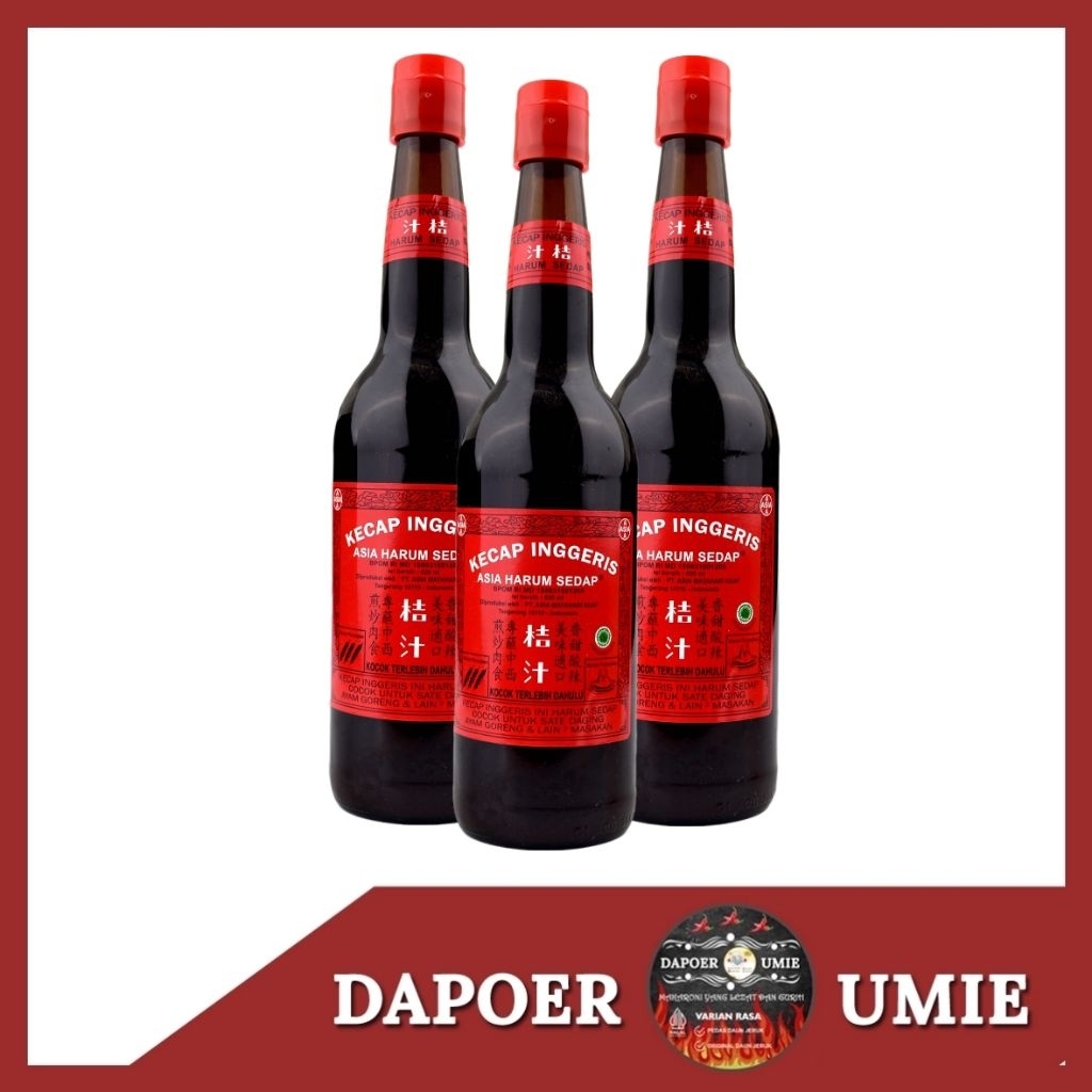 

Kecap Inggris 620 ml Asia Harum Sedap