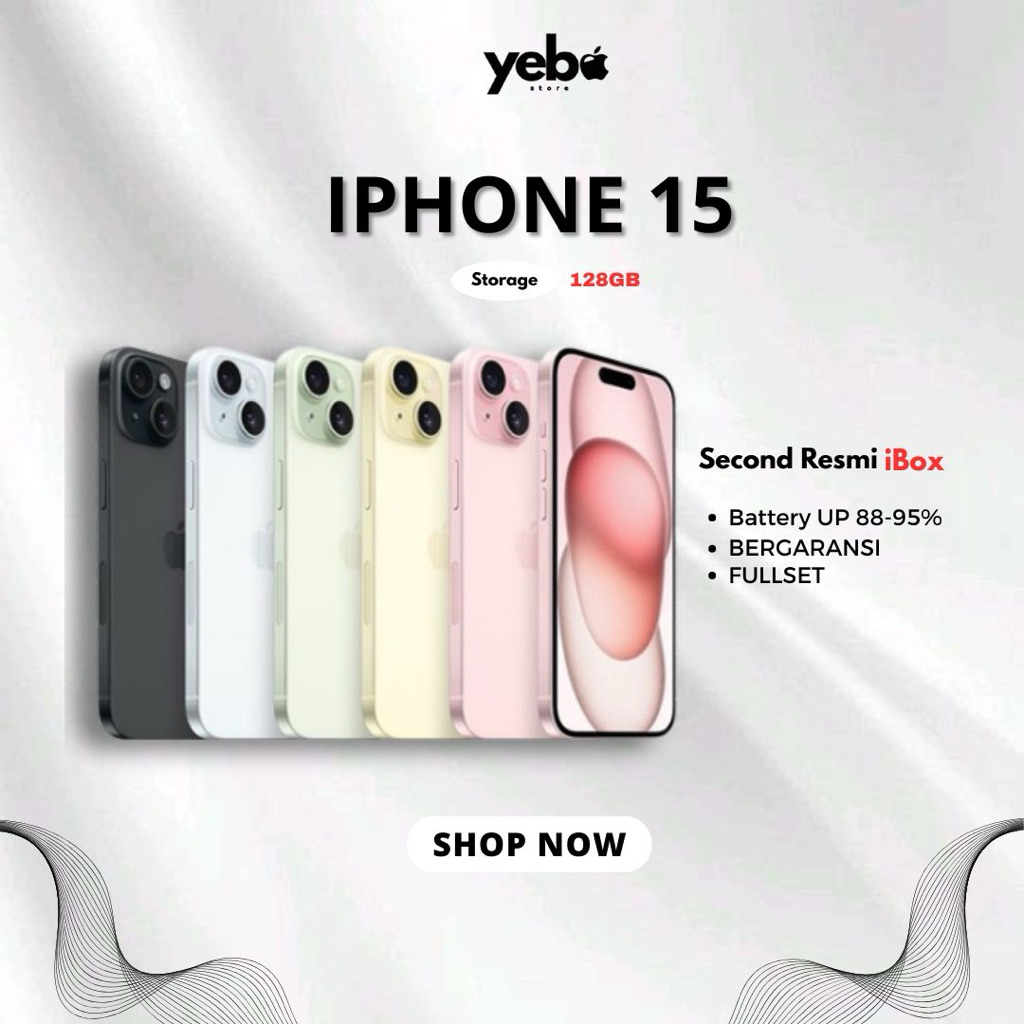 iPhone 15 128 New ibox