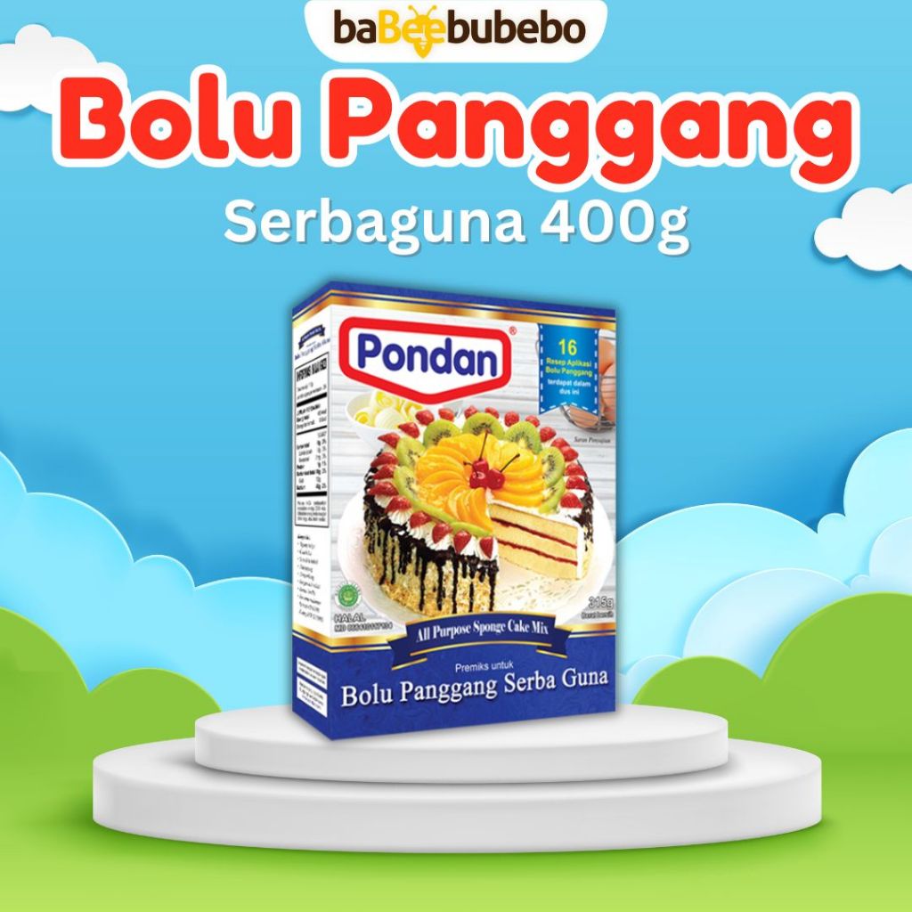 

Pondan Bolu Panggang Serbaguna 315g