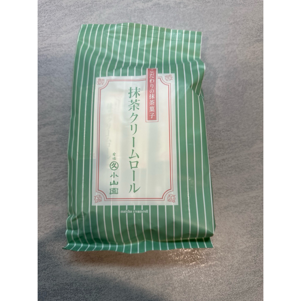 

marukyu koyamaen matcha cream roll / uji matcha / pack of 10pieces