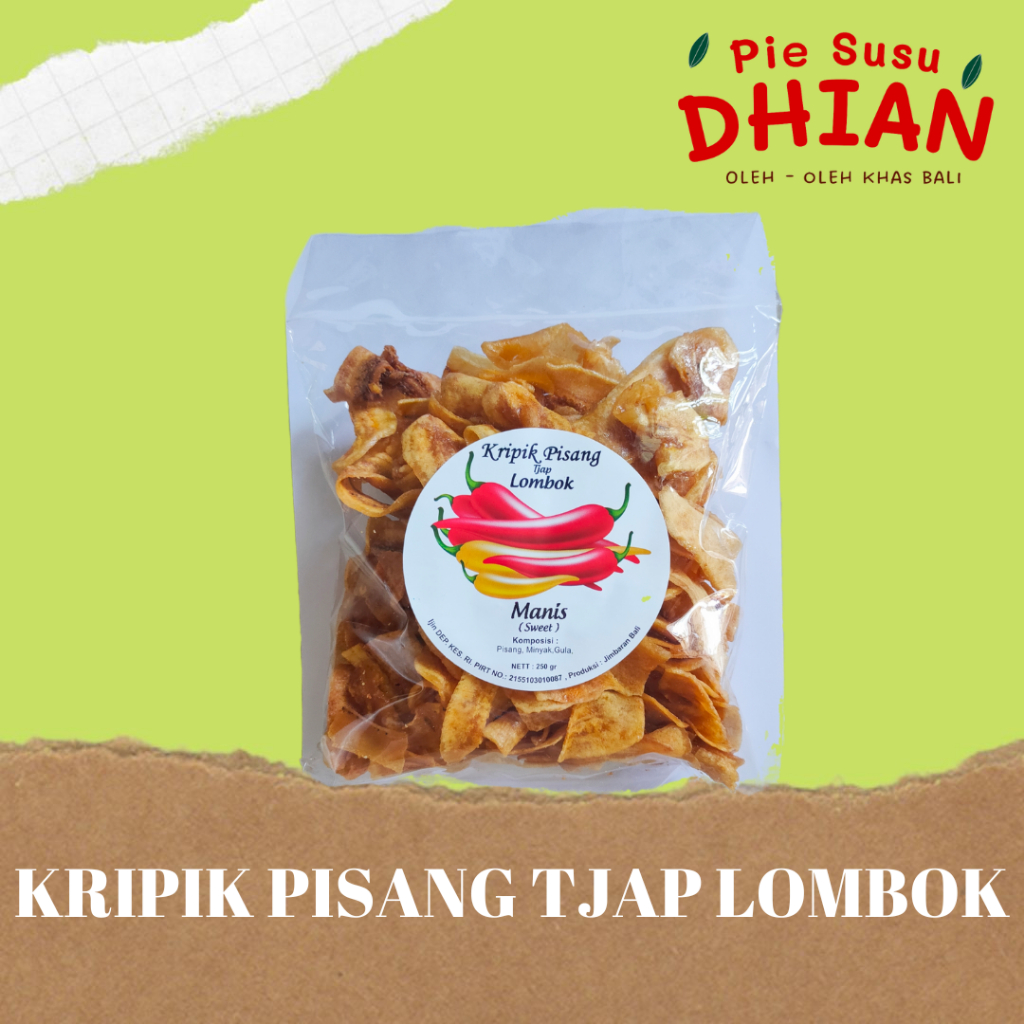 

KRIPIK PISANG MANIS TJAP LOMBOK