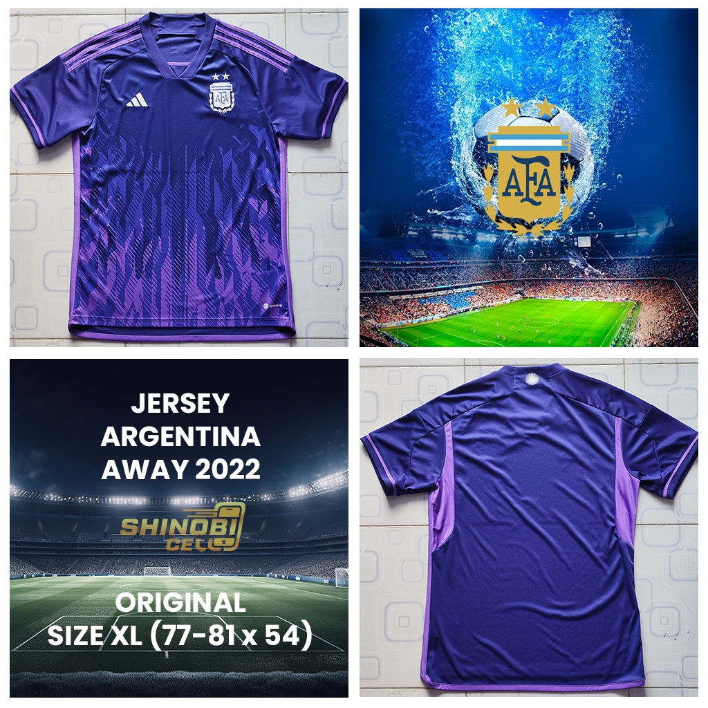 Jersey Argentina Away 2022 Size XL