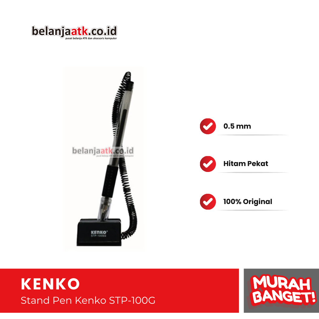 

Stand Pen Kenko STP-100G / Pulpen Meja