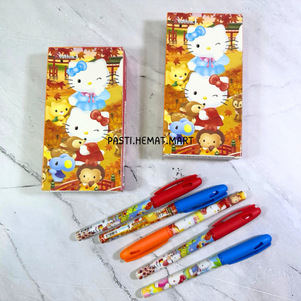 

Pulpen Gel Fancy Karakter Anak ST1 | Tinta Hitam 0,5mm | Isi 12 PCS