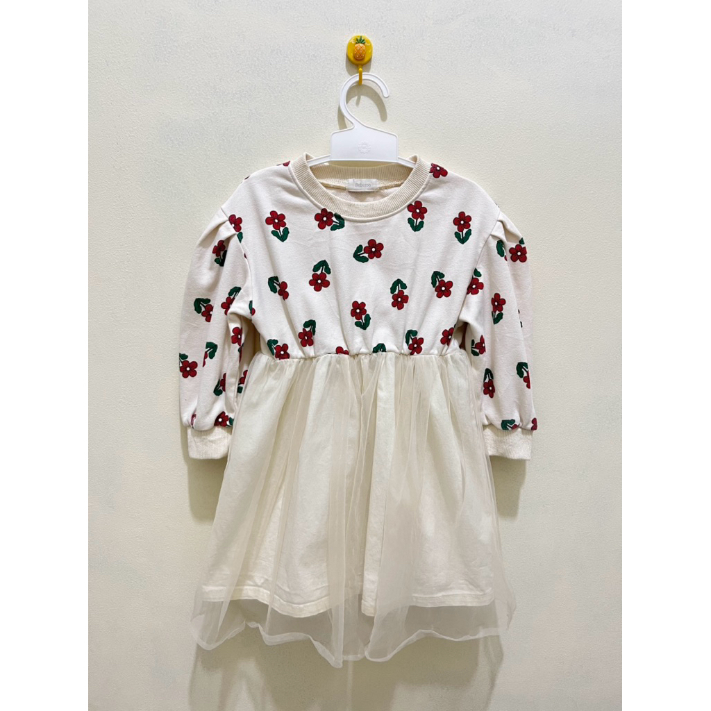 Dress vintage anak 2-3tahunan preloved