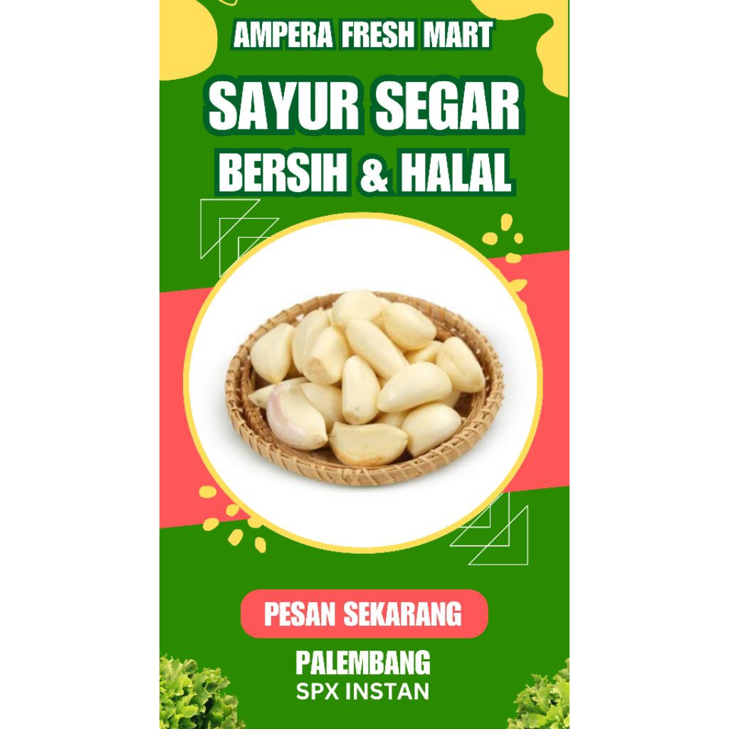 

BAWANG PUTIH KUPAS - INSTAN PALEMBANG