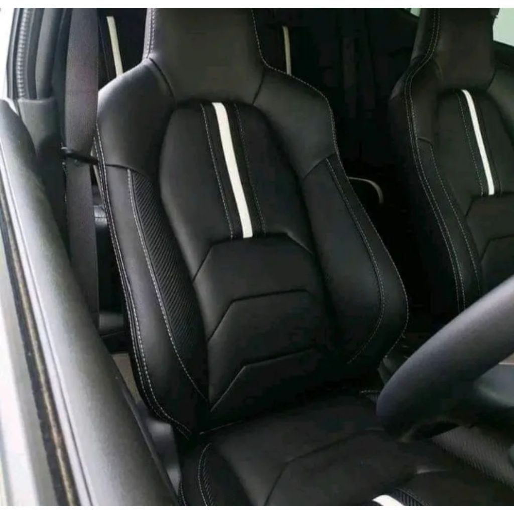Sarung Jok Mobil Calya Sigra Full Seat 3 Baris ( Sudah di lengkapi Busa )