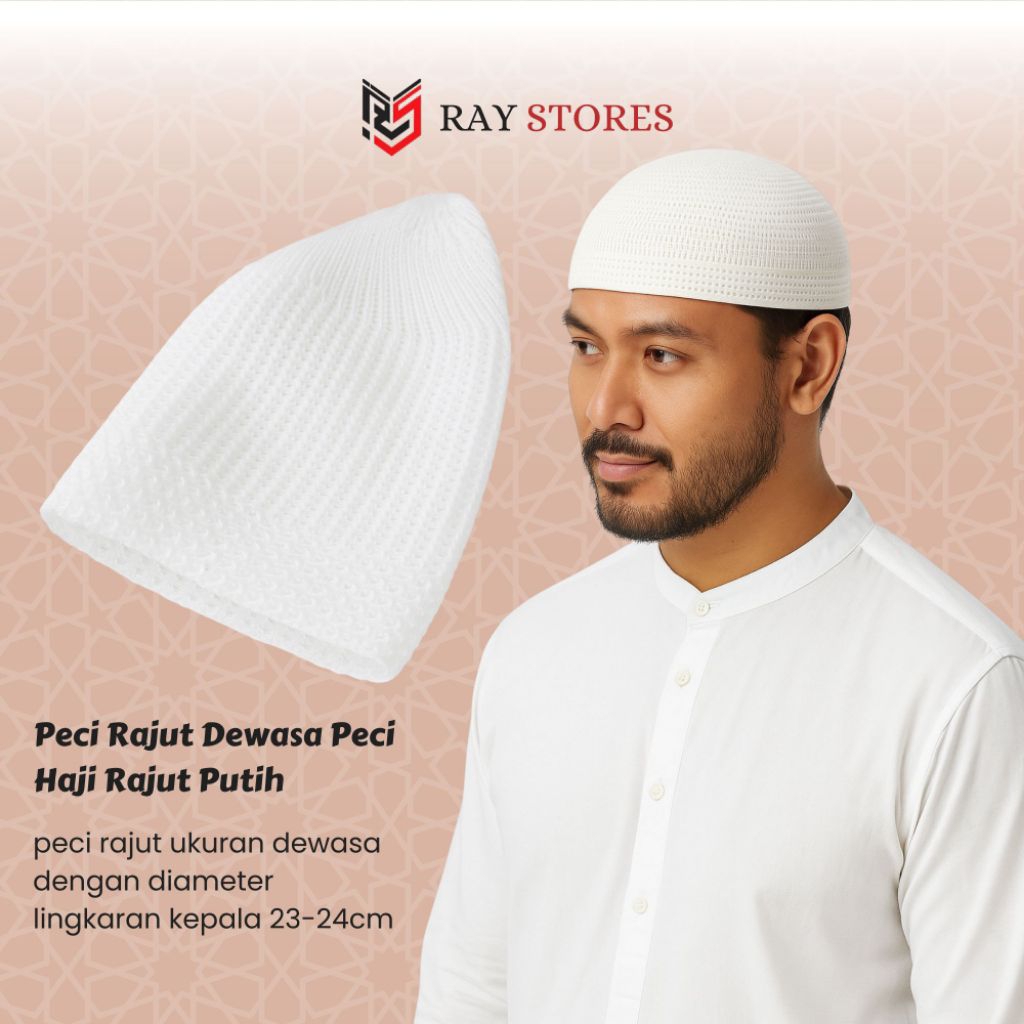 MURAH Peci Rajut Dewasa Kopiah Rajut