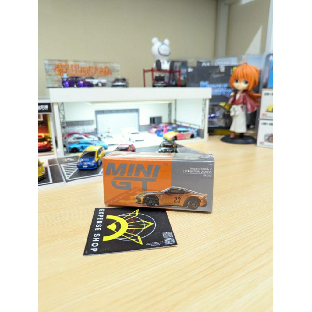 Mini GT 782 Nissan Z LB Nation Works LB Gold