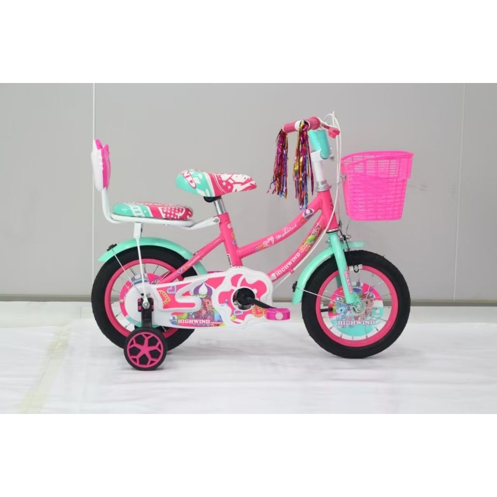 Sepeda mini anak perempuan ban pompa ukuran 12 inch