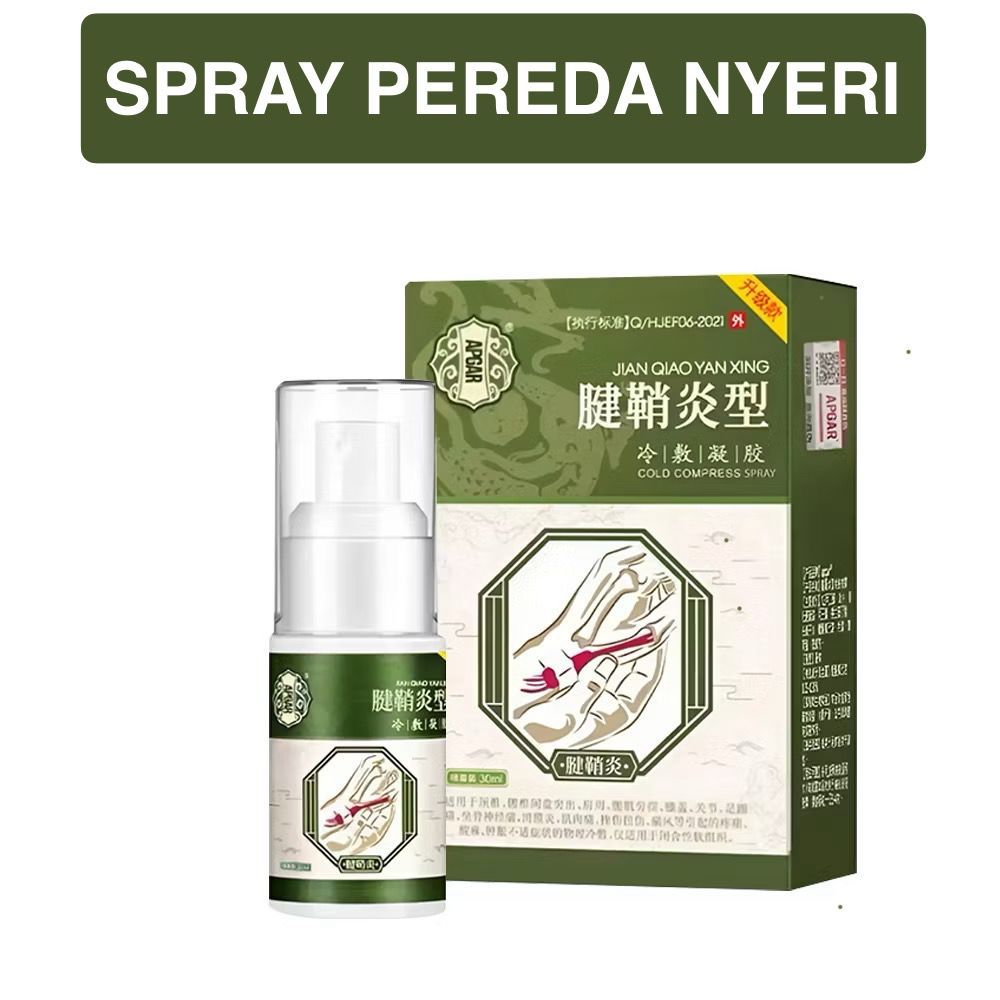 APGAR Jian Qiao Yan Xing Spray Pereda Nyeri Sendi / Obat Penghilang Nyeri / Obat Semprot Meredakan N