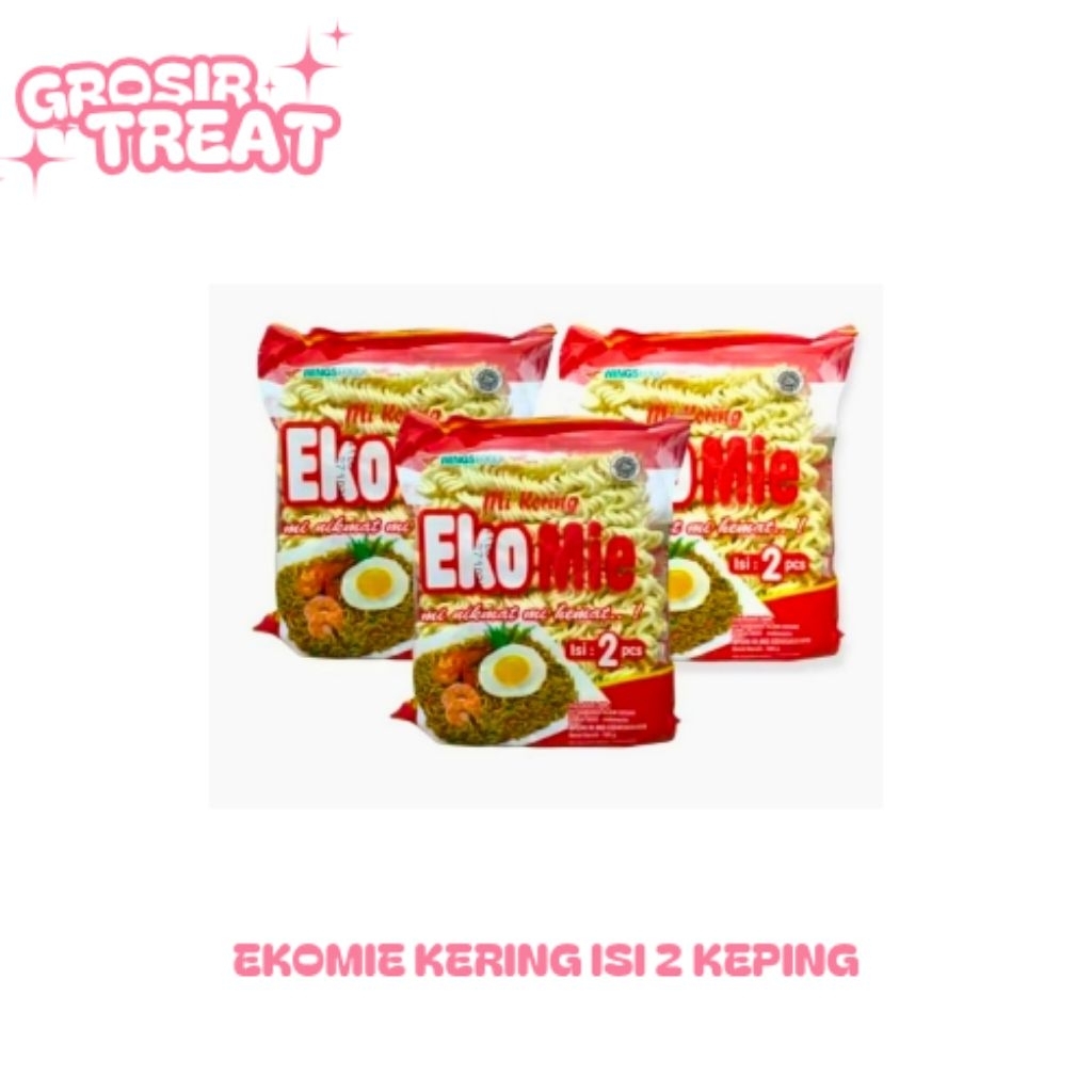 

EKOmie Kering 120gr Isi 2 / Mie Kering hemat dan nikmat