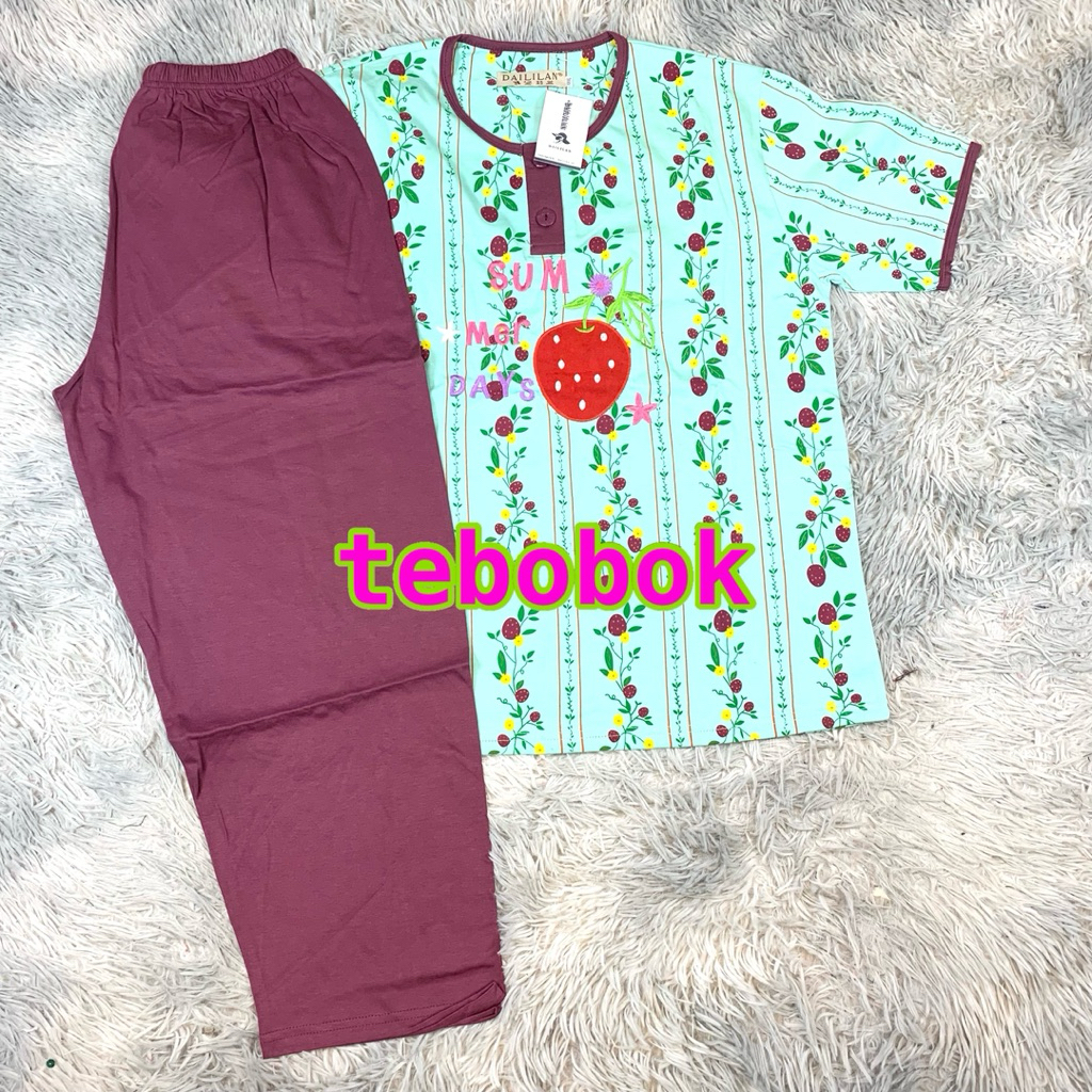 Tebobok - 2. Jumbo Cp Daililan | Baju Tidur Wanita Dewasa | Baju Tidur Daililan | Cod | Piyama | Tes