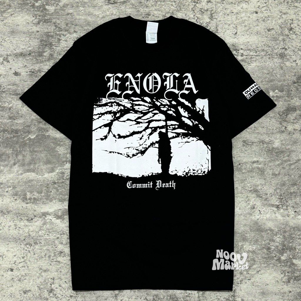 noov music merch Tshirt Enola - Commit Death Nails Black | Official Merchandise | Noov Musoc Merchan